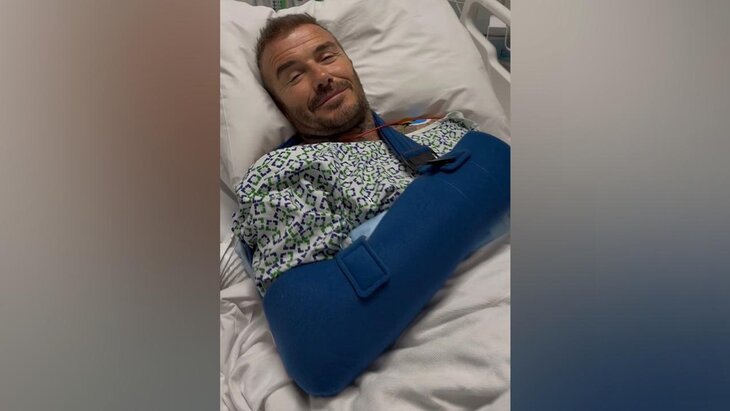 Бывший футболист Дэвид Бекхэм попал в больницу