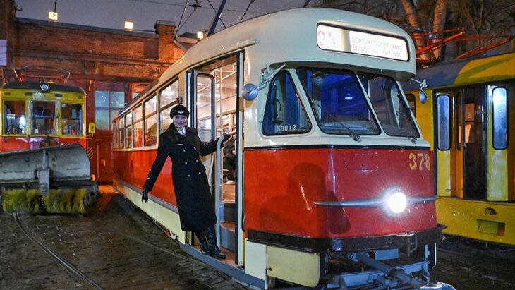 Экскурсия на ретротрамвае "Татра Т2" пройдет в столице 30 мая
