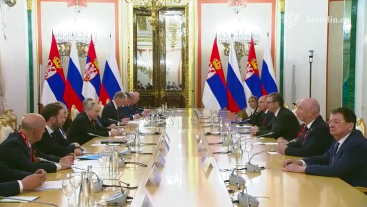 Путин заявил, что РФ остается гарантом энергобезопасности Сербии