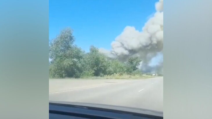Пожар в здании птицефабрики в Астраханской области локализован