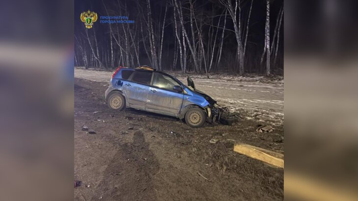 Два человека погибли в результате ДТП в ТиНАО