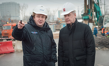 Собянин: Реконструкция развязки Рязанского проспекта и МКАД будет завершена до конца года 