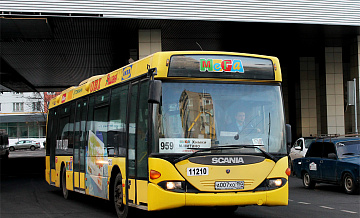 Режим работы автобуса №959 изменился до 12 июня