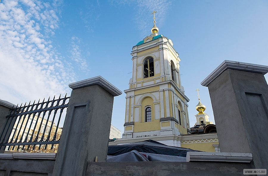 Мэр Москвы Сергей Собянин: Преображенский храм один из немногих, который восстанавливается на частные пожертвования