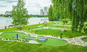 Площадка для мини-гольфа появилась в Покровском-Стрешневе 