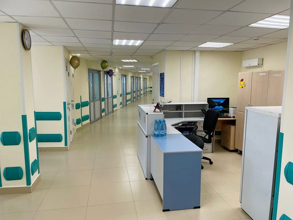 Кардиологическое отделение отремонтировали в детской больнице в Северном Тушине