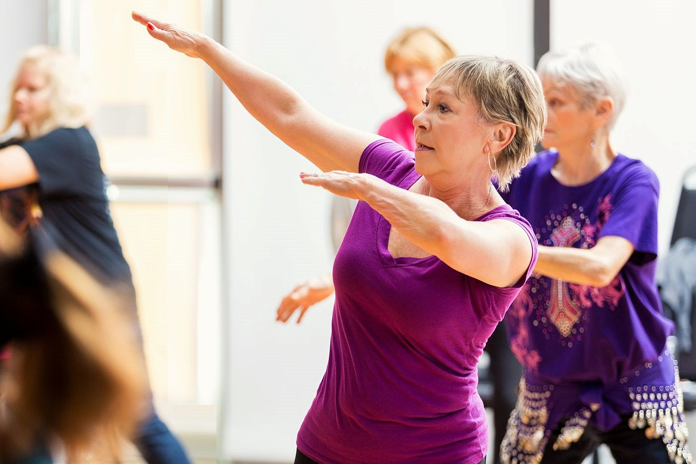 В Южном Тушине работает студия восточных танцев для старшего поколения