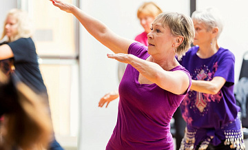 В Южном Тушине работает студия восточных танцев для старшего поколения