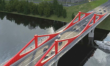 Строительство автомобильного моста начали в Мневниковской пойме