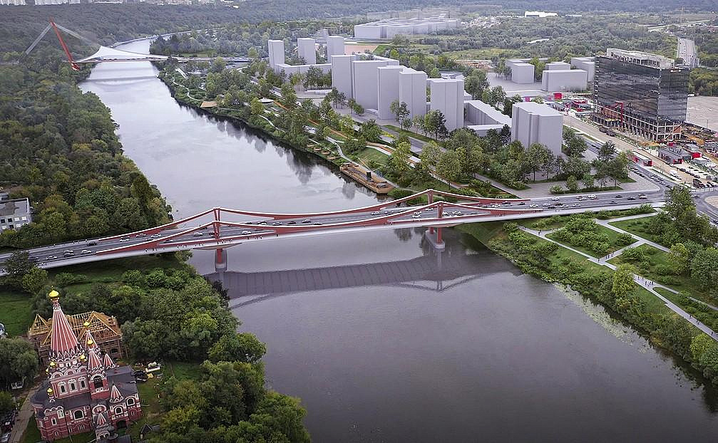 Четыре новых моста через Москву-реку построят в Хорошево-Мневниках