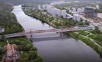 Четыре новых моста через Москву-реку построят в Хорошево-Мневниках