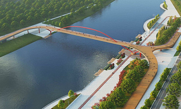 Четыре моста построят в Мневниковской пойме до 2025 году