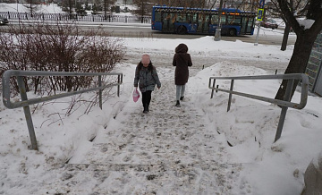 Спуск к остановке на Таллиннской теперь безопасен